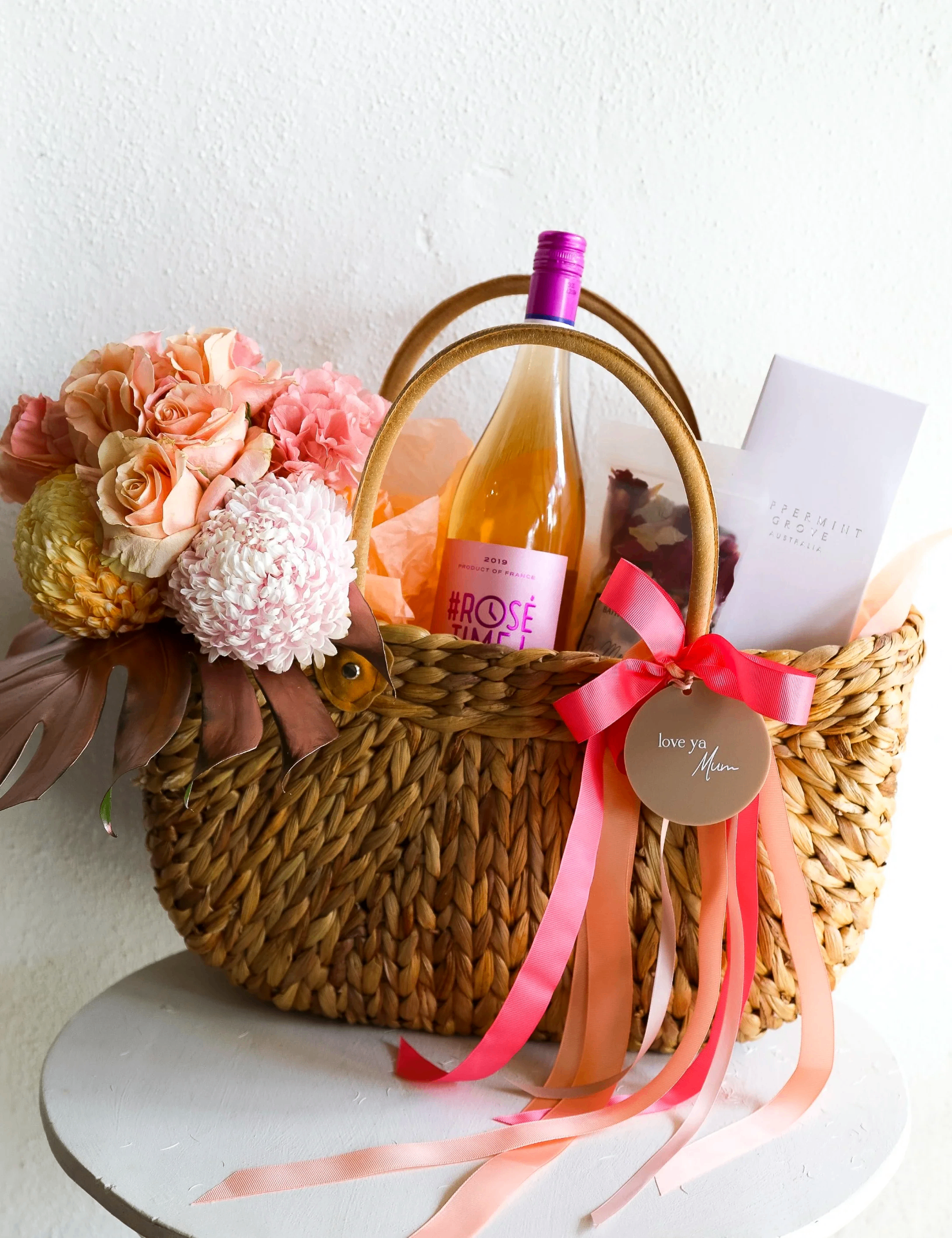 Bliss Basket - Fresh Blooms
